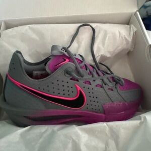 GT Cut 3s pink and grey